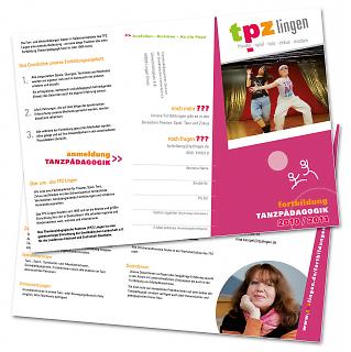Folder Fortbildung Tanz - Copyright tpzlingen.de