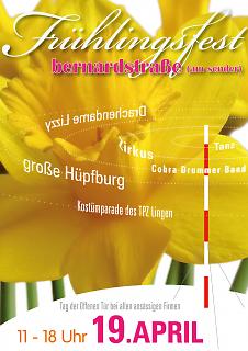 Plakat Frühlingsfest am Sender 2009