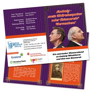 Programmheft Theaterstück "Ludwig - mein Märchenprinz oder Bismark? Versenken!"