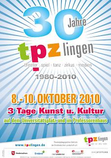 Plakat 30 Jahre TPZ - Copyright tpzlingen.de