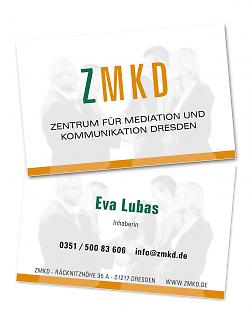 Visitenkarte ZMKD - Copyright welt-gestalten.de